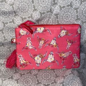 simply southern longhorn cloth wallet